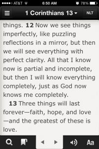 1 Cor. 13:12-13
