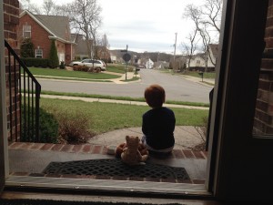        Snack on the front porch