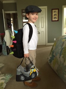 Off to pre-k 